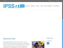 Tablet Screenshot of ipssglobal.org